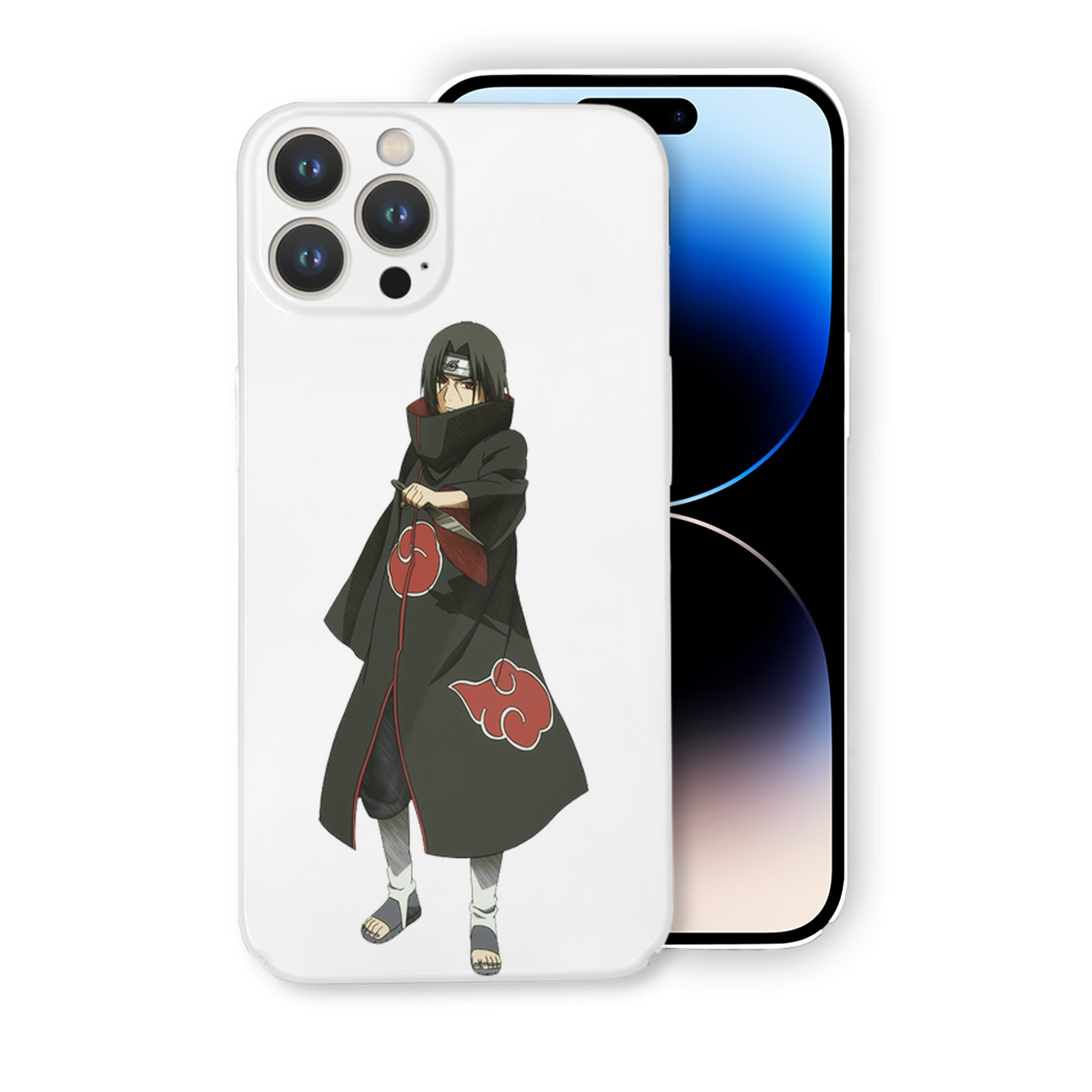（画像用） NARUTO -ナルト- うちは イタチ Uchiha Itachi 【iPhone 14シリーズ対応】ハードケース